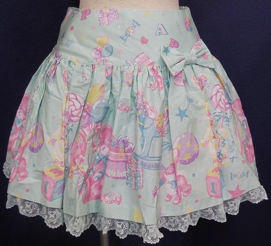 Angelic Pretty/TOY PARADE / low waist skirt / mint