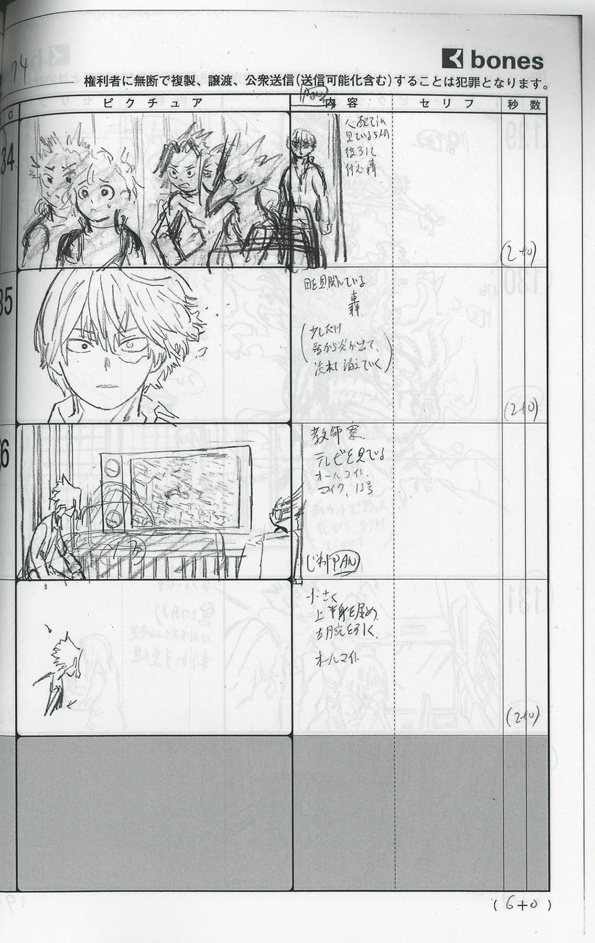 僕のヒーローアカデミア ANIMATION ART WORKS Vol.3 制作日記0405