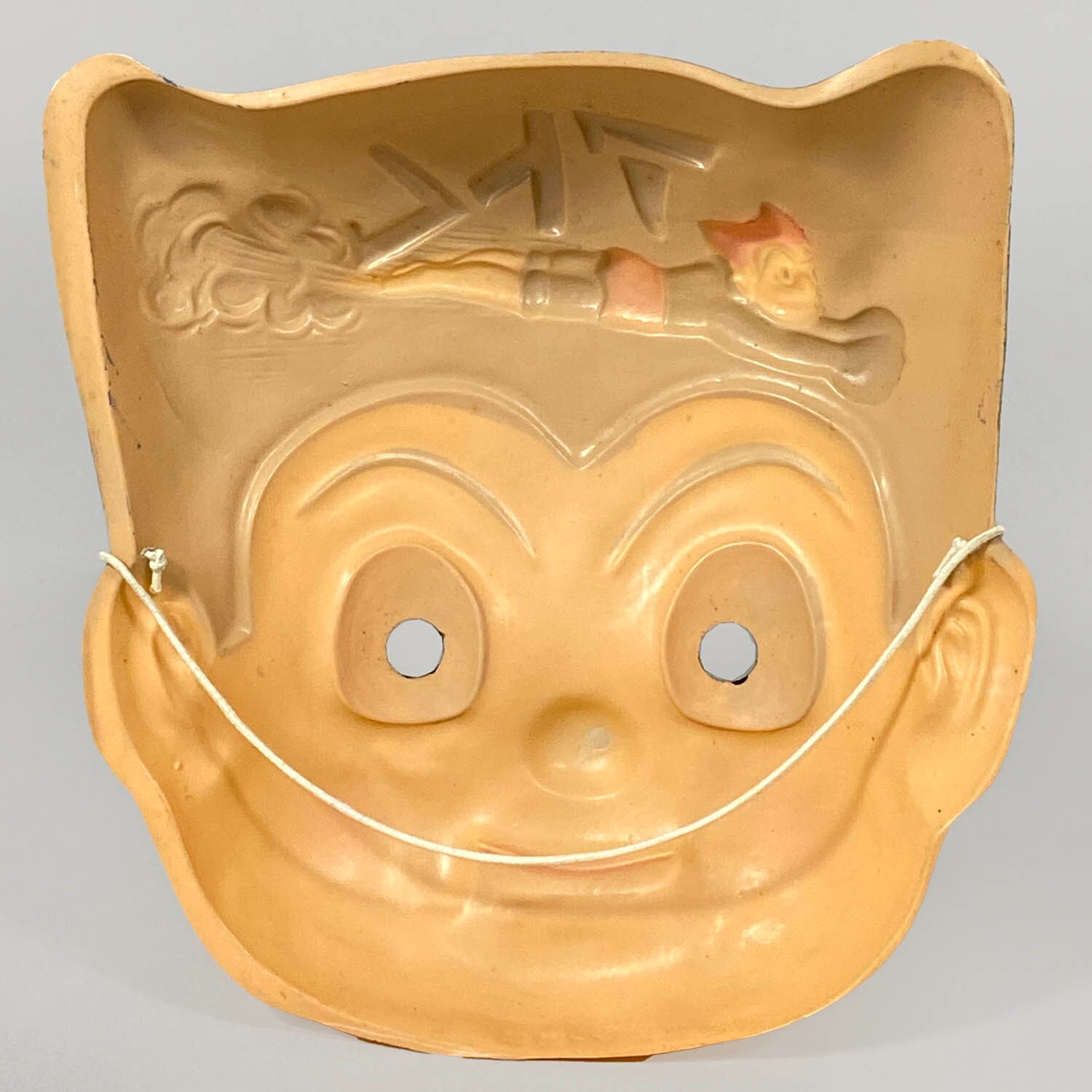 Face Mask Astro Boy (Tetsuwan Atom) Head Blue With Letters
