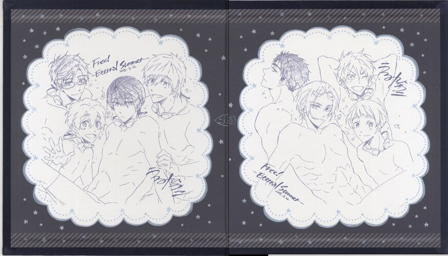 限定　Free!-Eternal Summer-複製原画色紙アルバム　西屋太志 Amazon.co.jp: Free!-Eternal Summer- 複製原画色紙アルバム