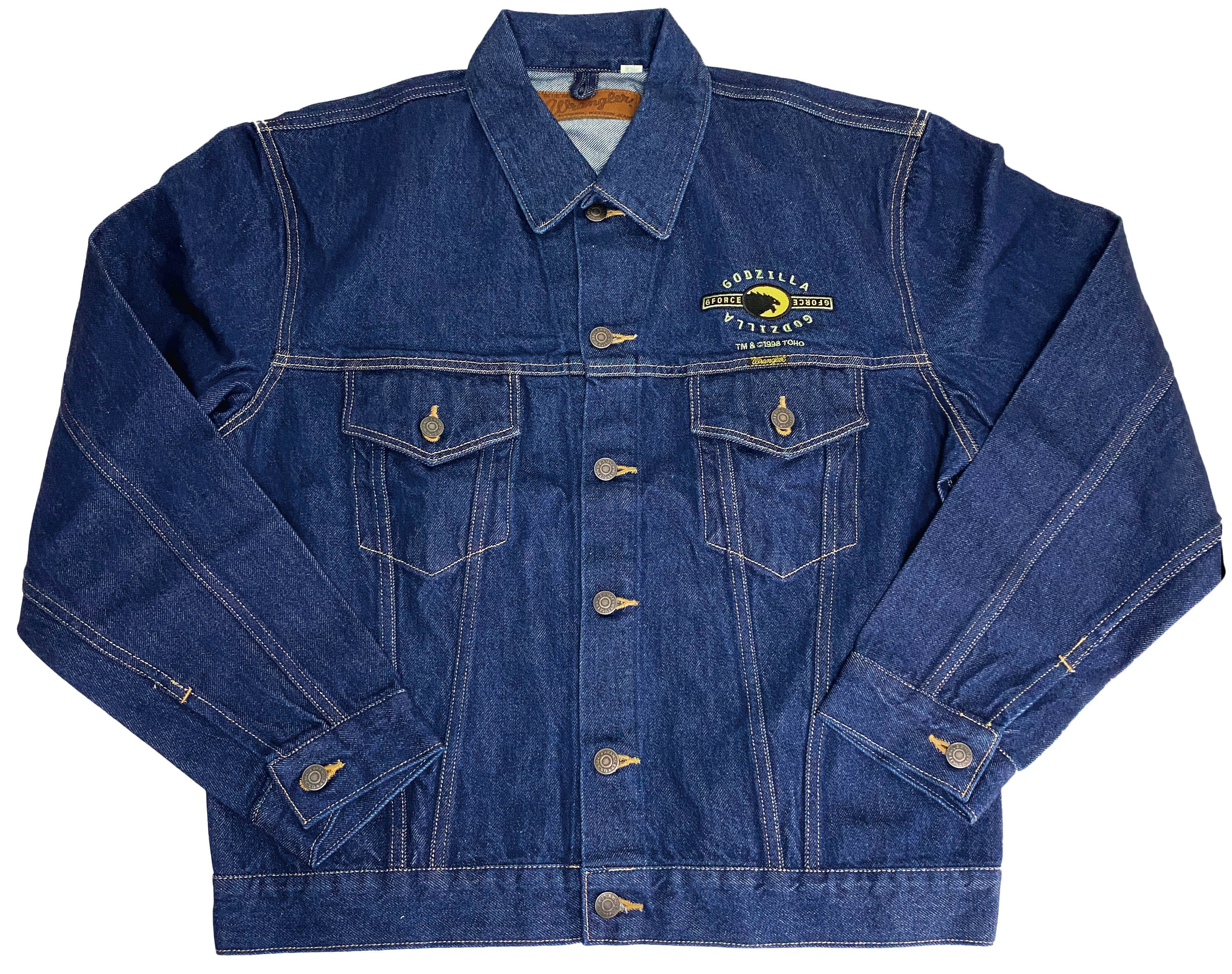 ヴイエフジャパン　Ｗrangler　ゴジラGジャン　1998年　未使用　非売品 漢の1着ファースト 90年代 Wrangler ラングラー デニム