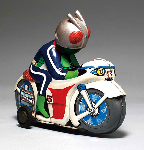 ヨネザワ/日本 仮面ライダーブリキオートバイ試作品ゼンマイ