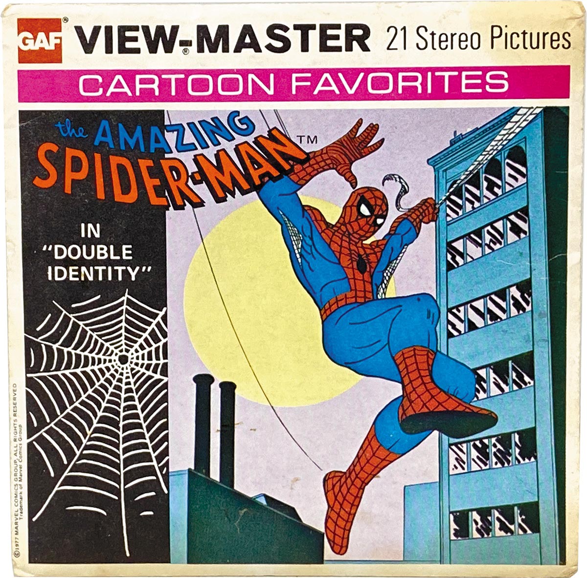 Spider-Man Viewmaster In Double Identity