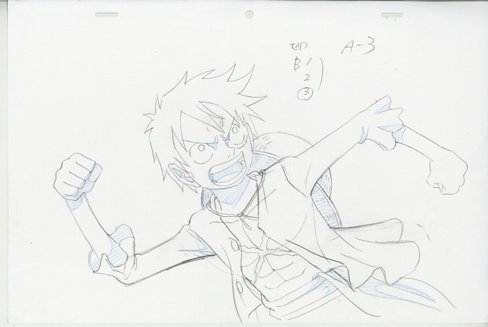 ONE PIECE 原画 モンキー・D・ルフィ…他 ONE PIECE 原画 モンキー・D・ルフィ…他