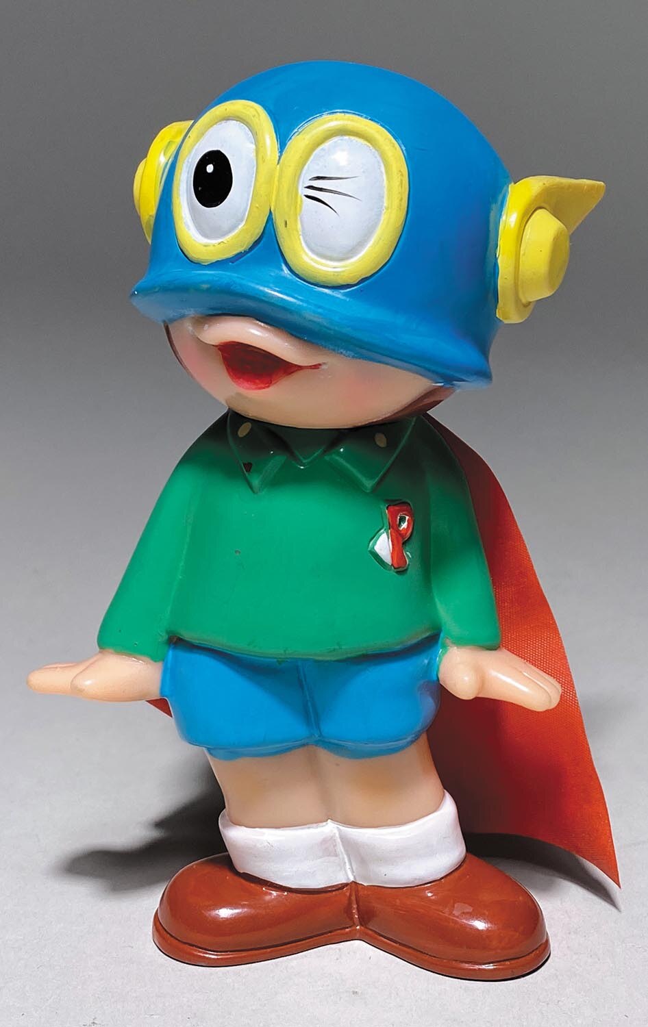 パーマン1号+2号 未開封 メット脱着 27cm+25cmパー子 青色 Amazon.co.jp: 再超品パーマン1号2号お面セット : おもちゃ