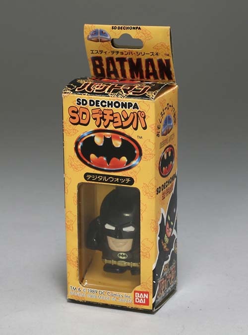 1989年製　バットマン SDデチョンパ　デジタルウォッチ　新品未使用未開封 バンダイ/日本製 SDデチョンパ バットマン