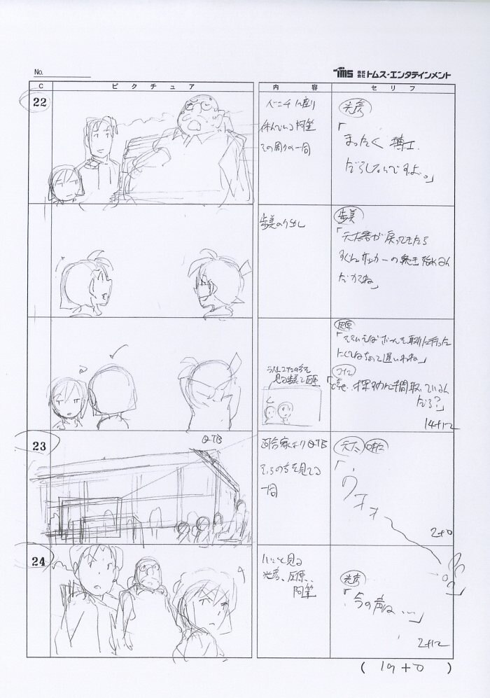名探偵コナン 絵コンテ