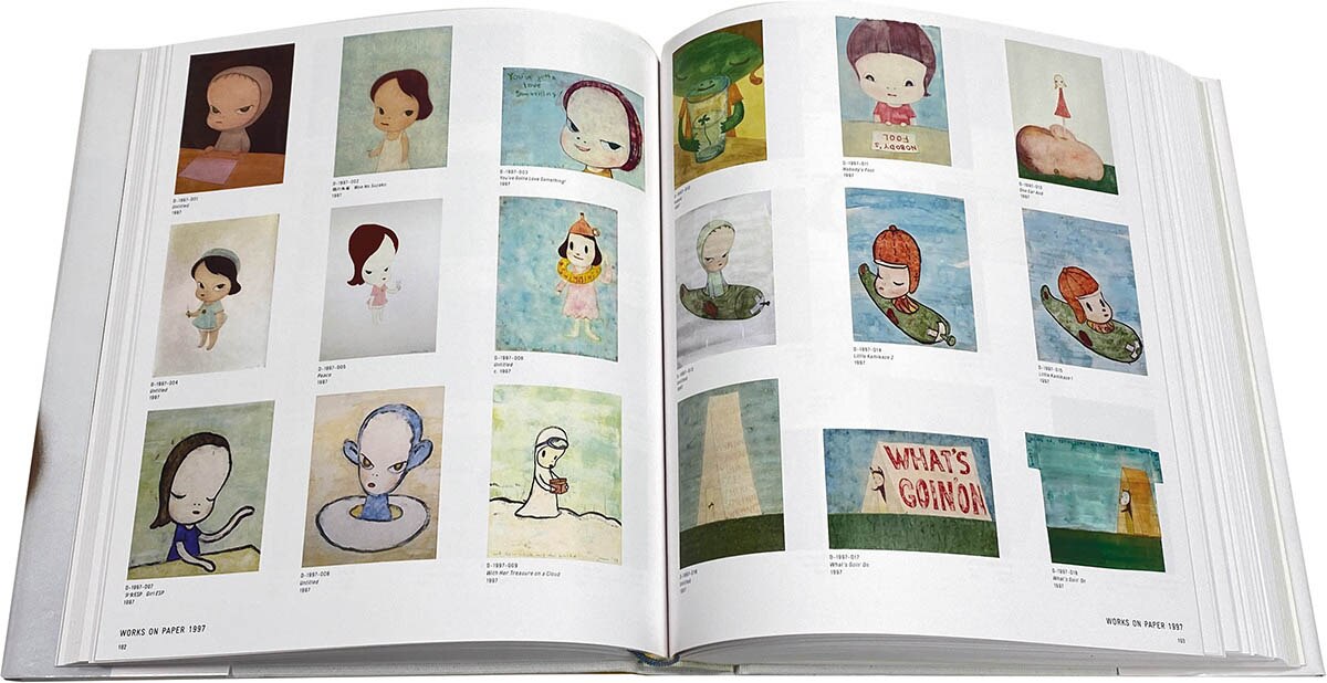 商品画像：9515] 奈良美智全作品集 1984-2010 トートバッグ付 4