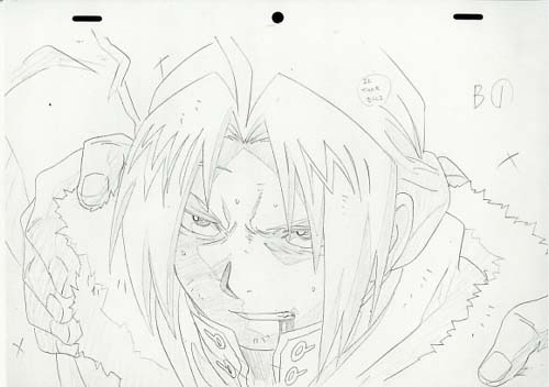 鋼の錬金術師 FULLMETAL ALCHEMIST 原画コピー