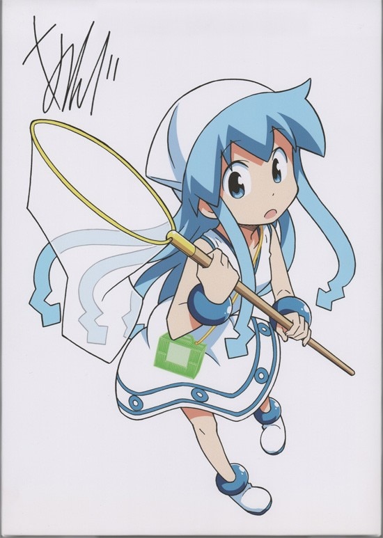 A3キャンバスパネル 3点セット 侵略!イカ娘 安部真弘 カラー複製イラストキャンバスパネルvol.3 「侵略