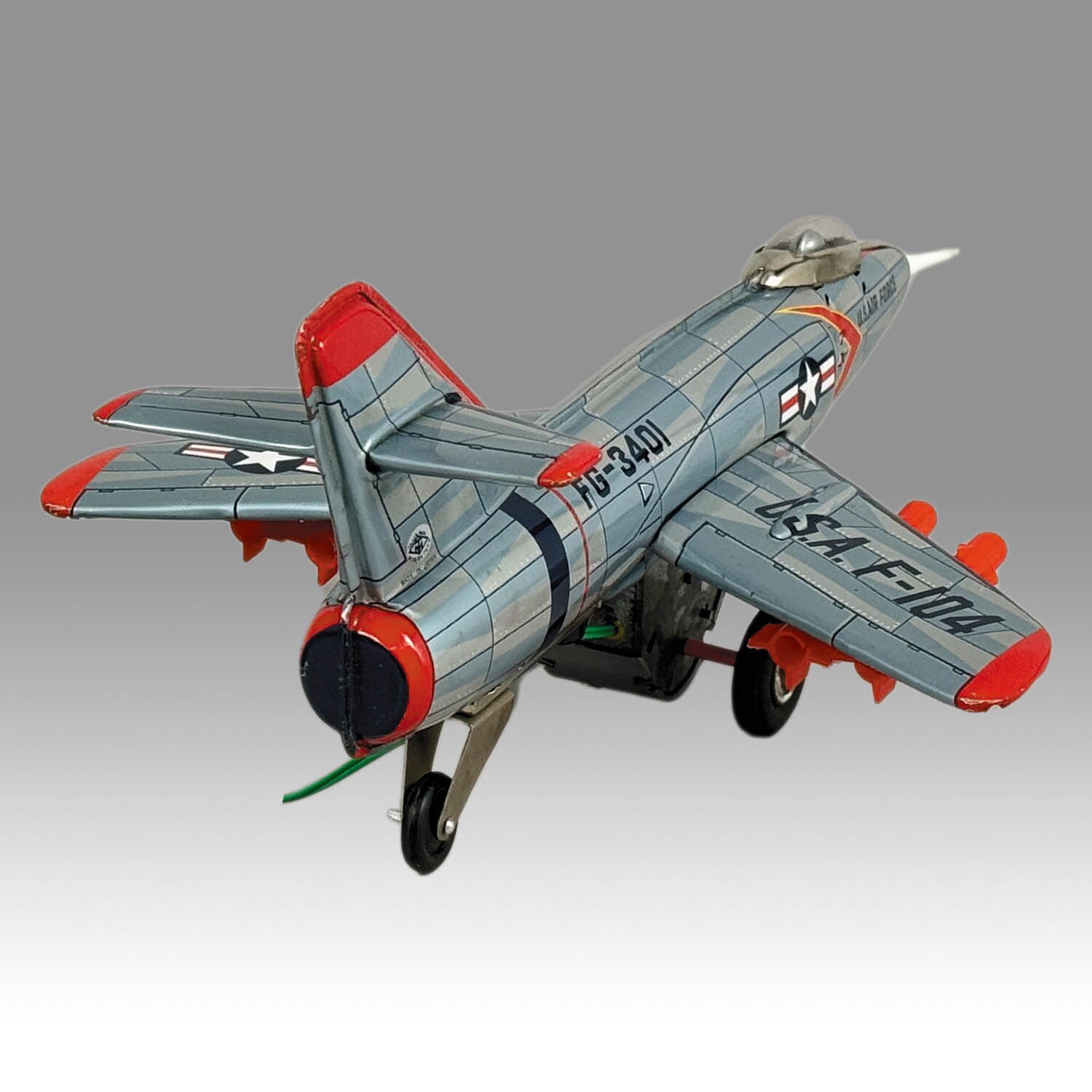 1529] F-104 ミサイルジェットファイター
