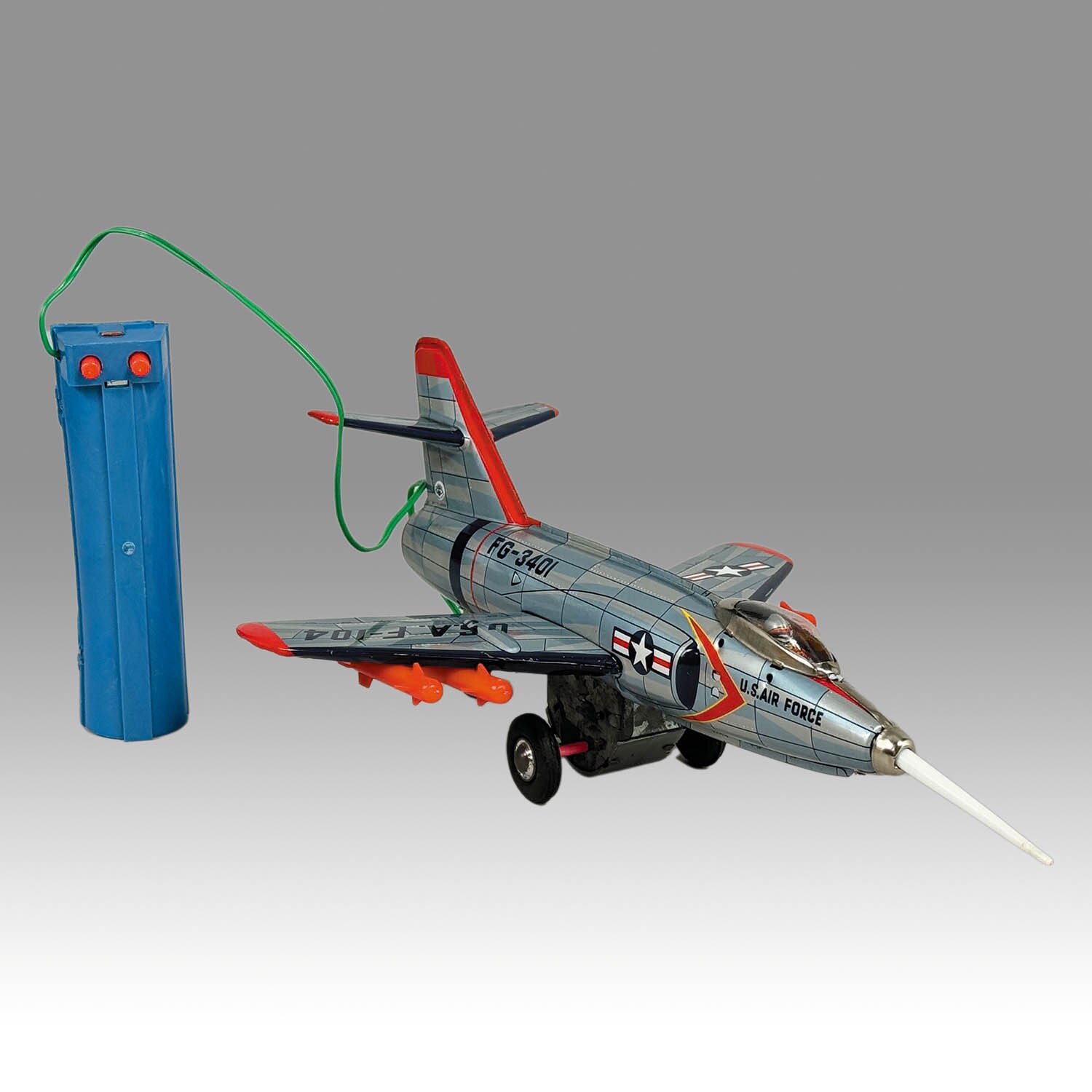 1529] F-104 ミサイルジェットファイター