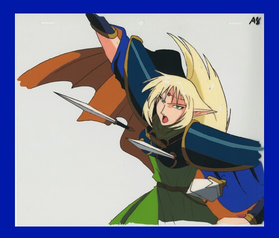 セル画　ロードス島戦記　英雄騎士伝　スパーク* セル画 ロードス島戦記 英雄騎士伝 スパーク* セル画 ロードス島戦記 英雄