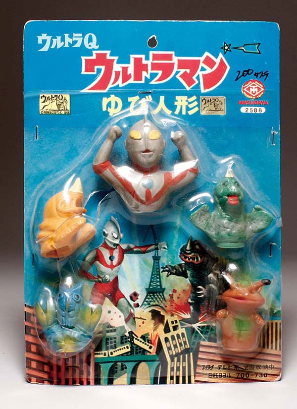上品コーデはコレで安心！ マスダヤ ウルトラQ、ウルトラマンゆび人形セット 特撮
