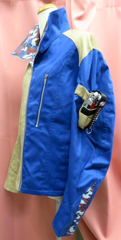 藍【中古】【ボウケンジャー】ボウケンレッド公式ジャケット（大人用Lサイズ） バンダイ 轟轟戦隊ボウケンジャー 戦隊ジャケット ボウケン