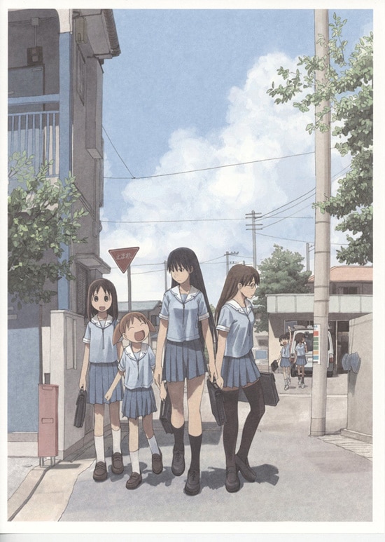 あずまきよひこ カラー複製イラスト「あずまんが大王」