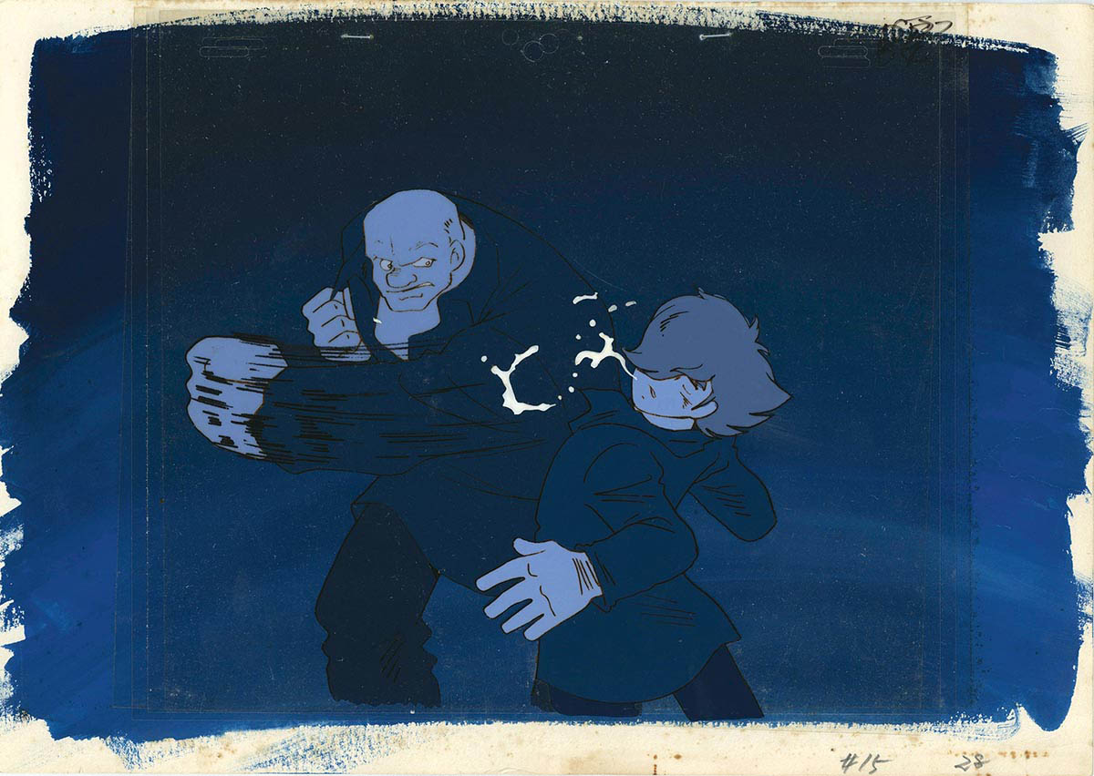 サイボーグ009 島村ジョー セル画 セル画 サイボーグ009 フランソワーズ＆アルベルト＆島村ジョー