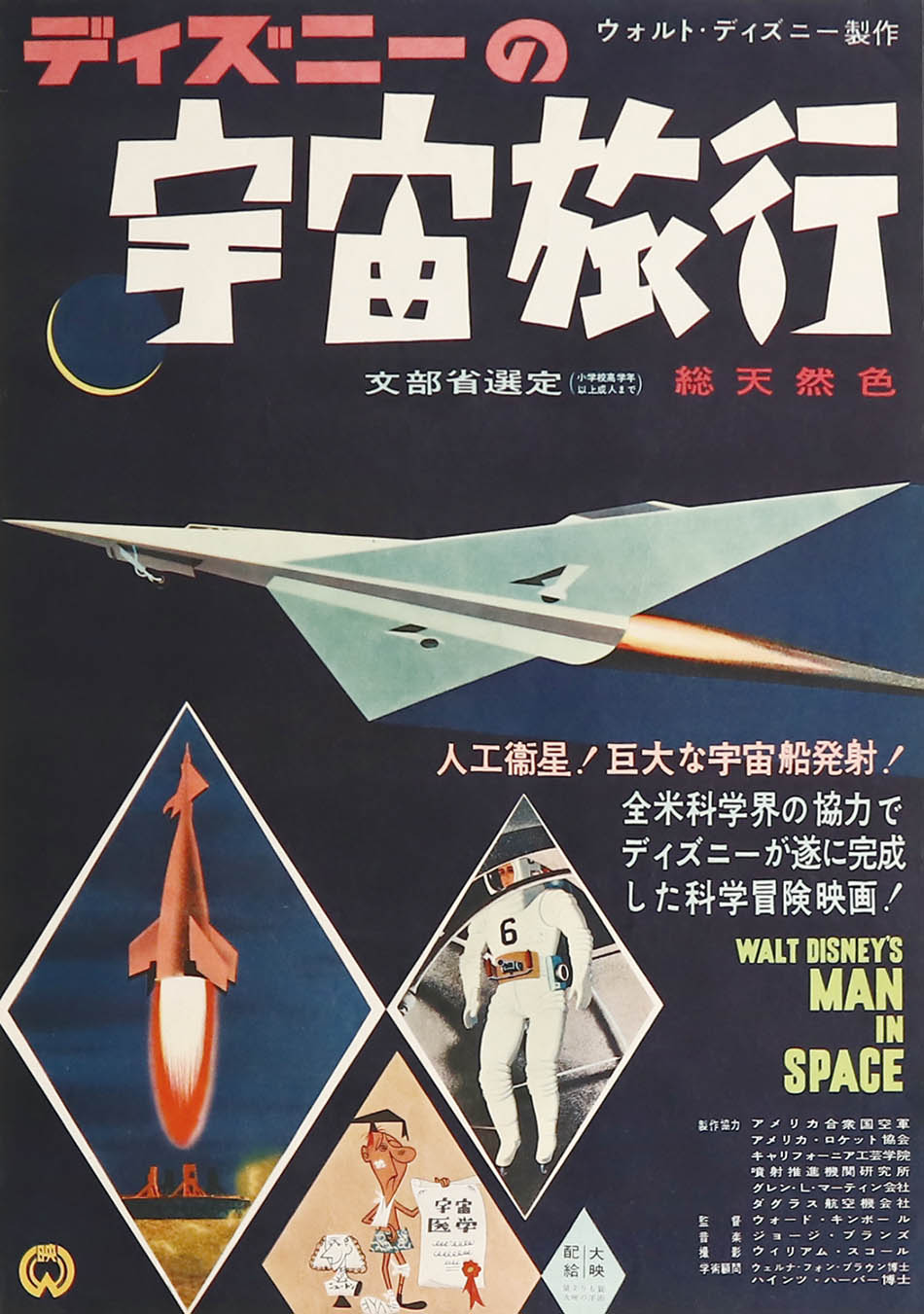 Walt Disney S Man In Space Poster