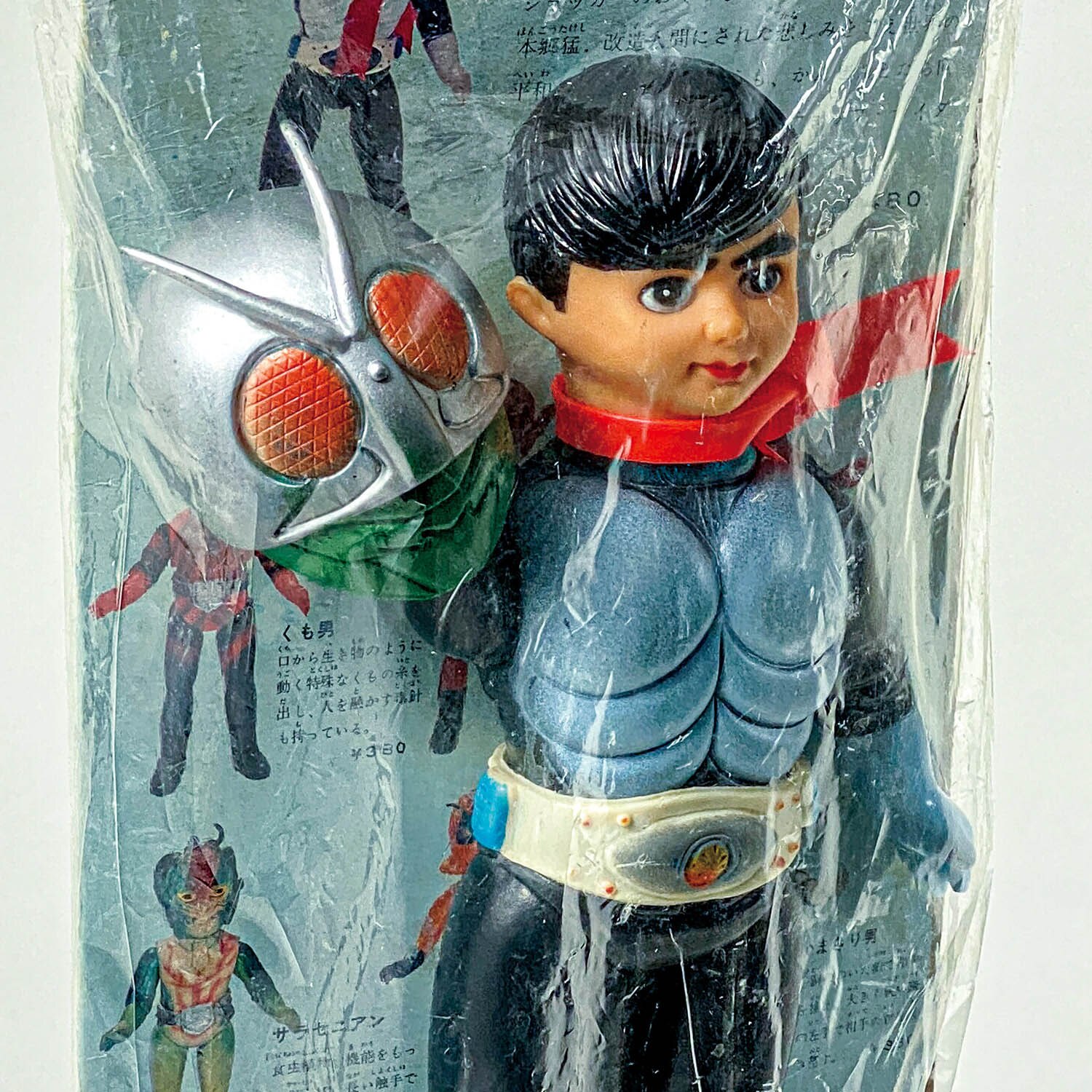 仮面ライダー ソフビ 旧バンダイ 面取れ スタンダードサイズ 当時物 1
