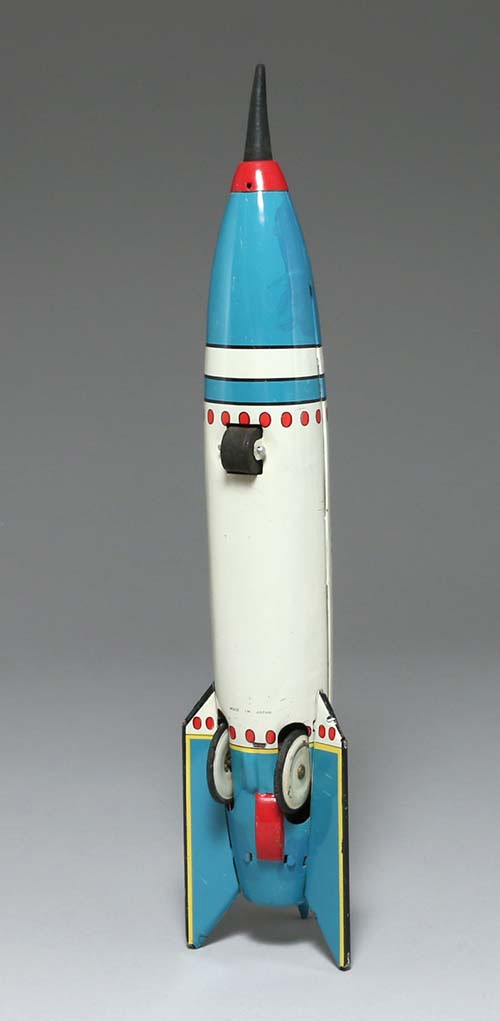 【在庫再入荷】[珍品]Rocket Missile Friction With Spark USAF ブリキ フリクション ロケット 箱付 1960年代 当時物 日本製 雑貨 ロボット