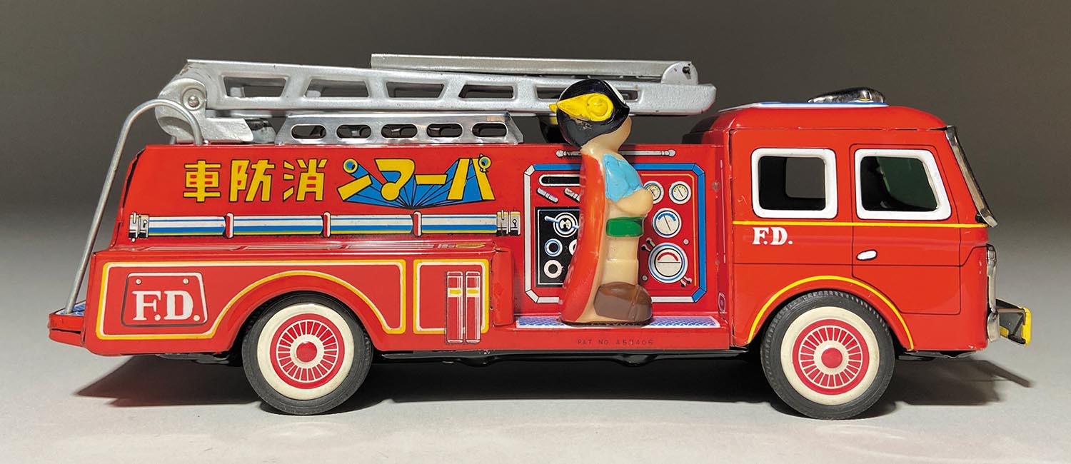 1022］ ヨネザワ パーマン 消防車