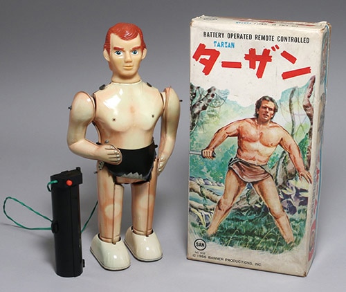 マルサン ターザン リモコン人形(BATTERY OPERATED REMOTE CONTROLLED