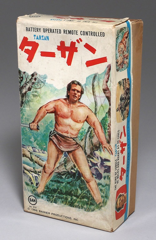 マルサン ターザン リモコン人形(BATTERY OPERATED REMOTE CONTROLLED