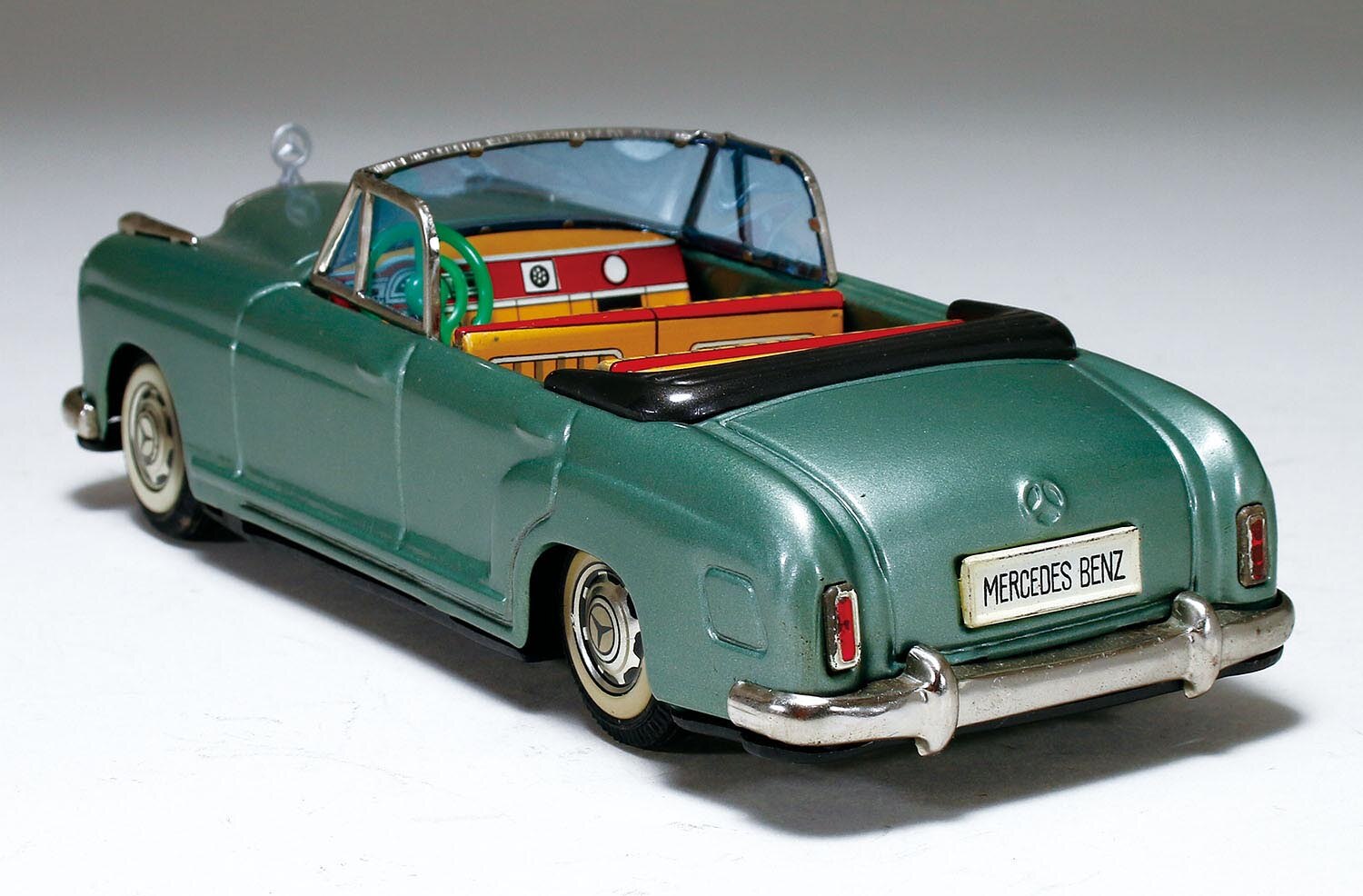 萬代屋【メルセデス ベンツ219コンバーチブル水色】ブリキ【箱付】tin car Amazon.co.jp: 萬代屋 メルセデス ベンツ219コンバーチブル水色
