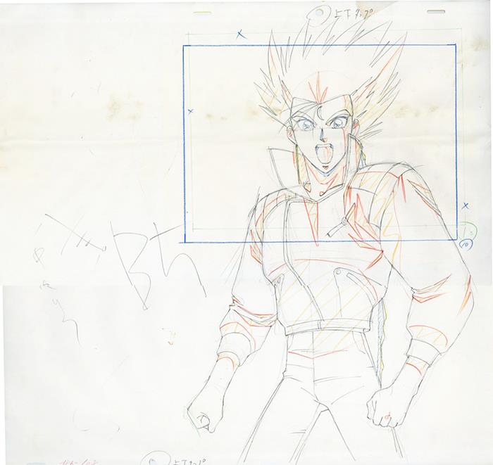 新世紀GPXサイバーフォーミュラ OVA 原画 新世紀GPXサイバーフォーミュラ OVA 原画