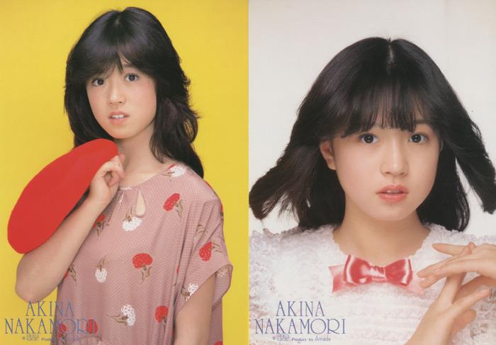 中森明菜ブロマイド