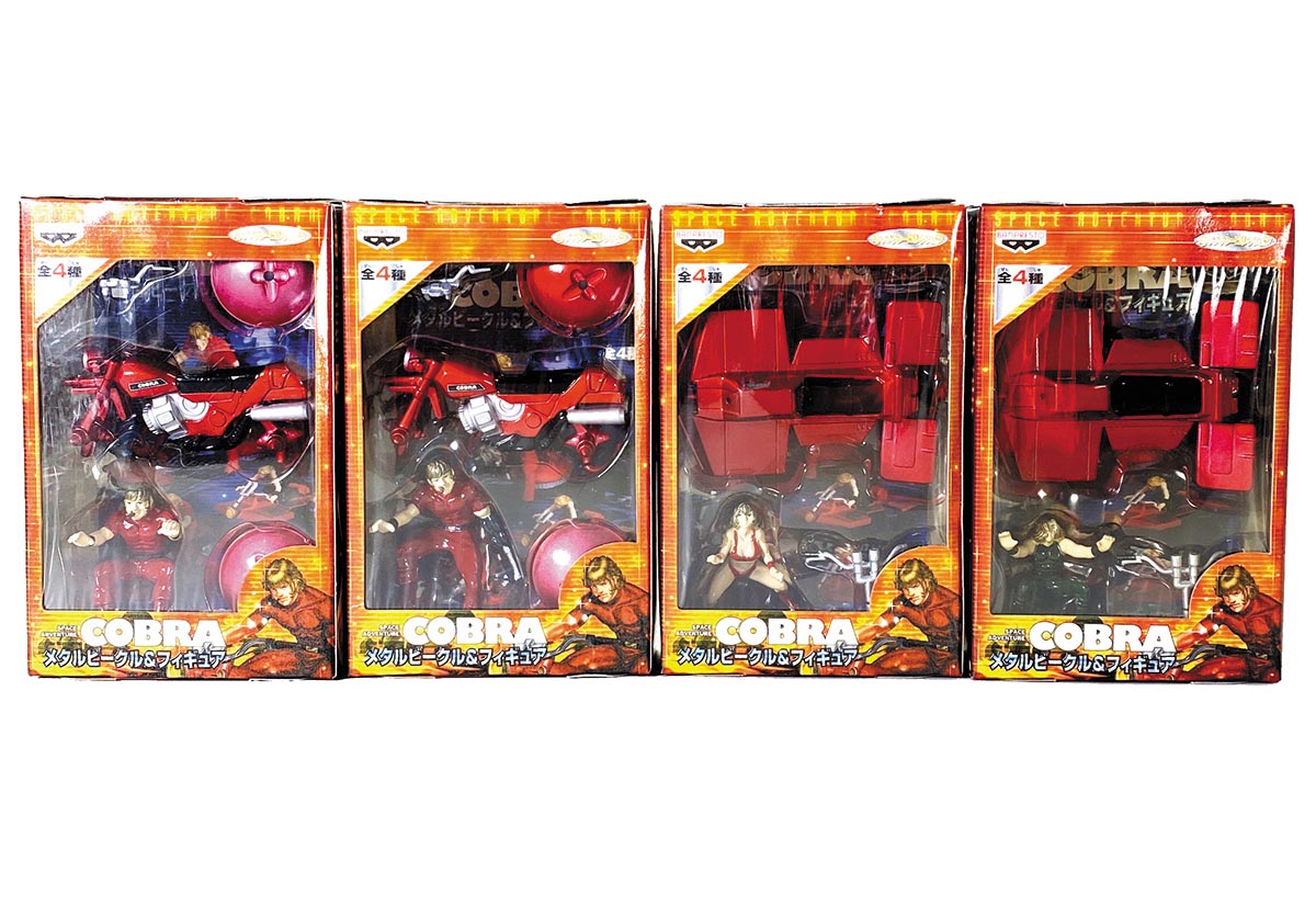 バンプレスト キャラクターコレクション メタルビークル&フィギュア 全 