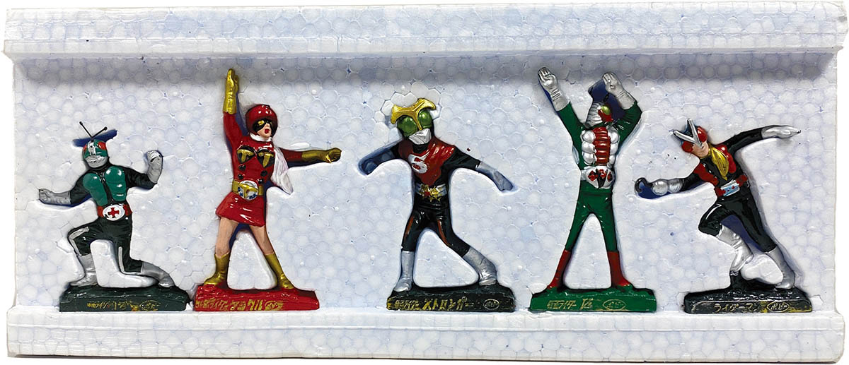 大人の上質  1500] 超合金ミニ 仮面ライダー セット 特撮