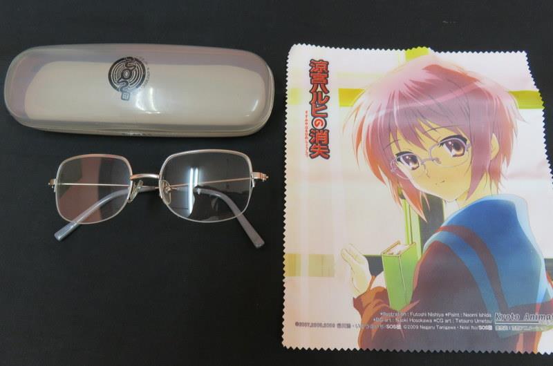 アニメイト アニメイト限定版 Dvdbox全巻セット購入特典 長門のメガネ メガネケース メガメ拭き1枚入り