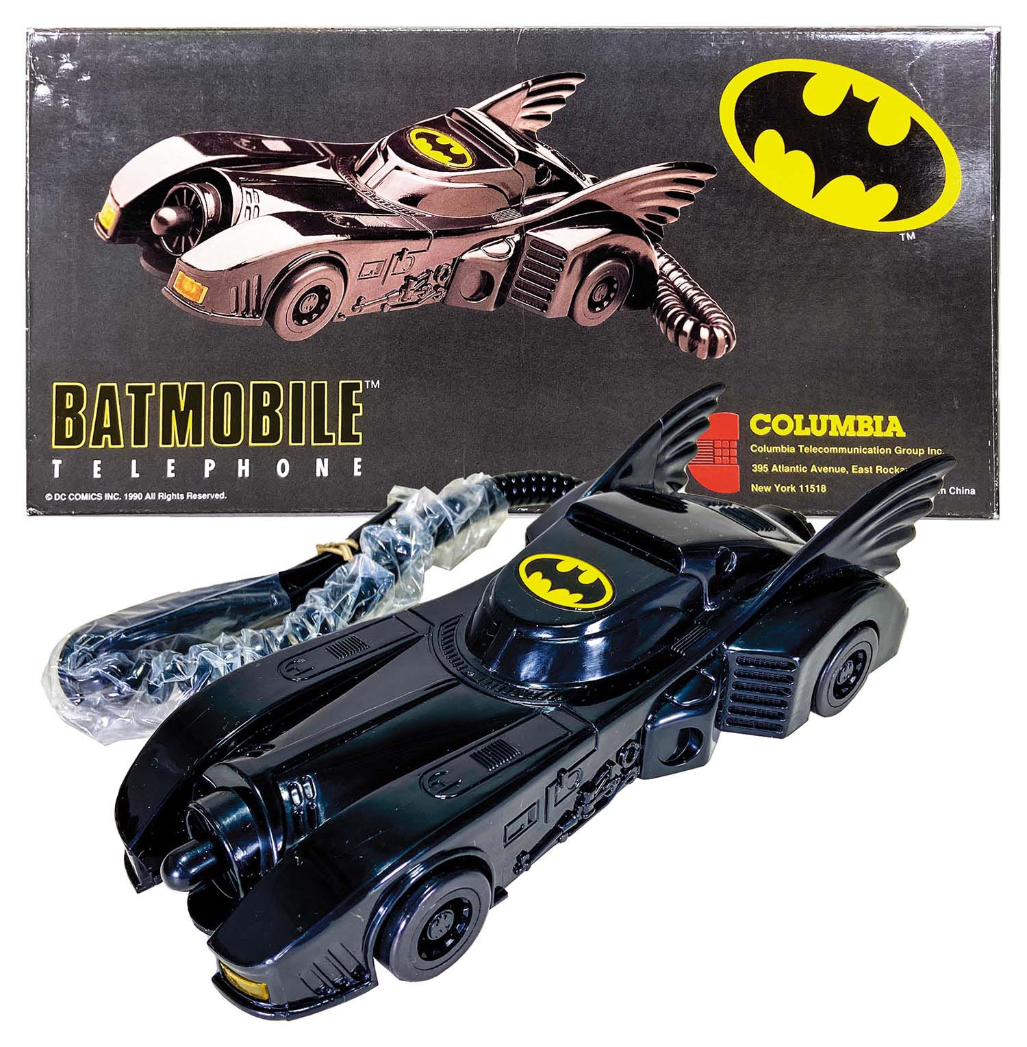バットマン バットモービル型 電話機-