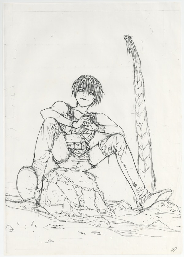 田島昭宇複製イラスト 多重人格サイコ