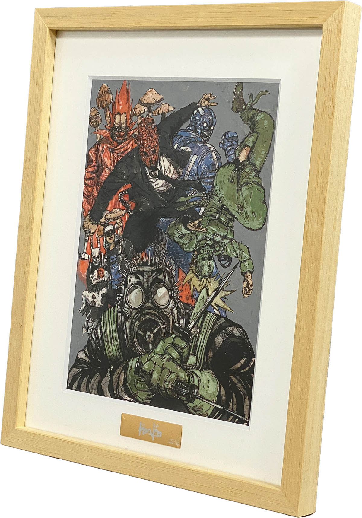 Amazon.co.jp: 林田球 ドロヘドロ 複製原画 Dorohedoro シリアル