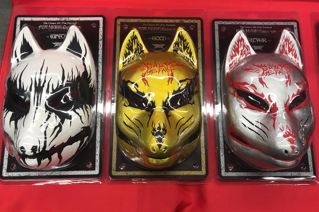 BABYMETAL 5大キツネ祭り in JAPAN「The Chosen 500」FOX MASK 5種 