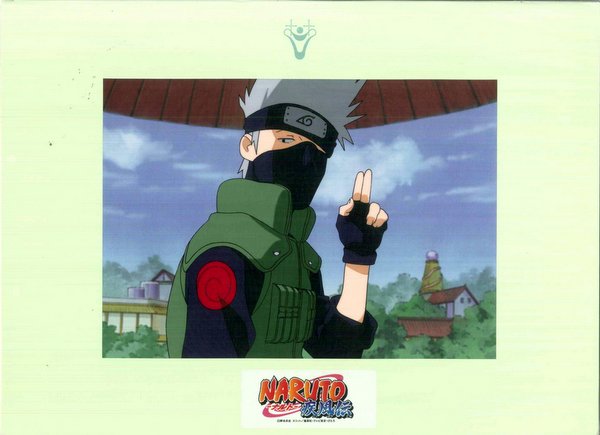 NARUTO -ナルト- 疾風伝 カカシ 複製セル画