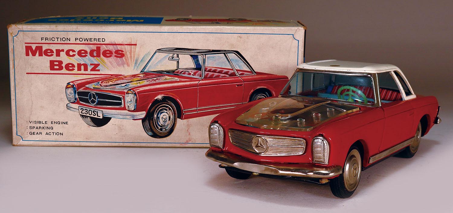 吉屋製 KOブリキ自動車 メルセデスベンツ230SL 吉屋製 KOブリキ自動車 メルセデスベンツ230SL 【公式通販】