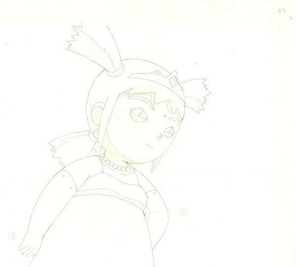 ポポロクロイス物語 ヒュウ セル画
