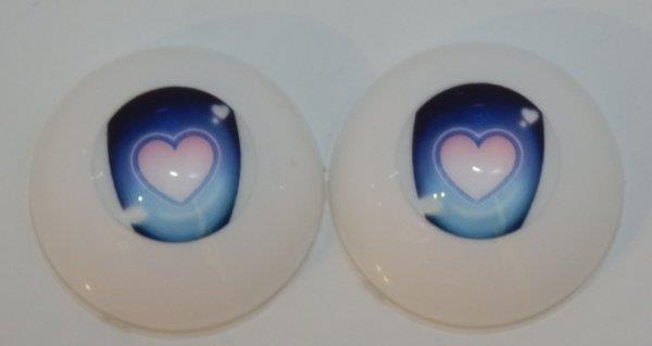 ボークス ドルフィーアニメティックアイズ Ddガチャリティー Lタイプ ハート 24mm