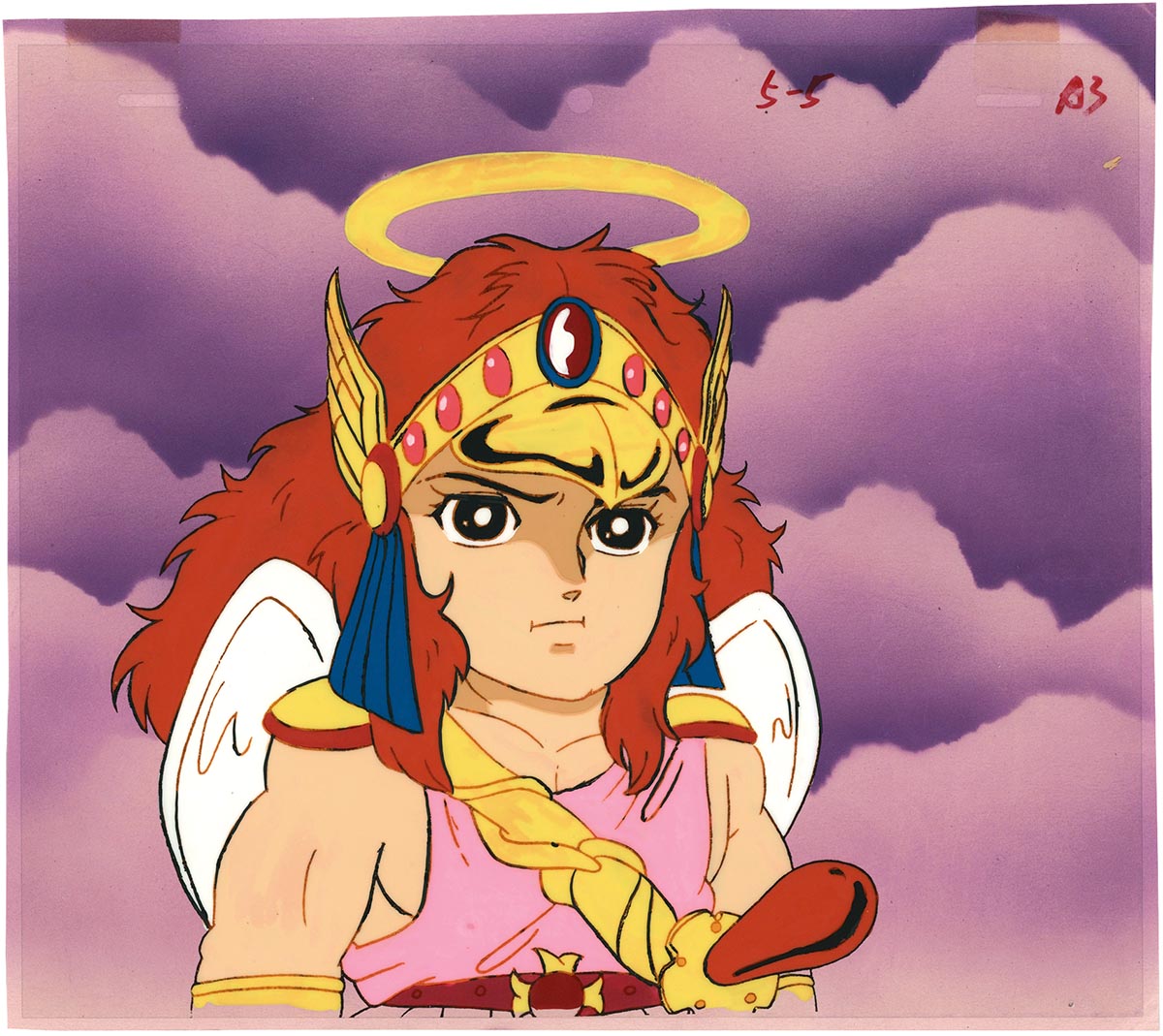 セル画 ビックリマン ヘッドロココ A止メ 東映アニメーション