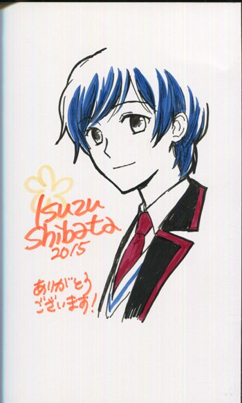PG-5719]輪るピングドラム 1巻 直筆イラストサイン本 柴田五十鈴
