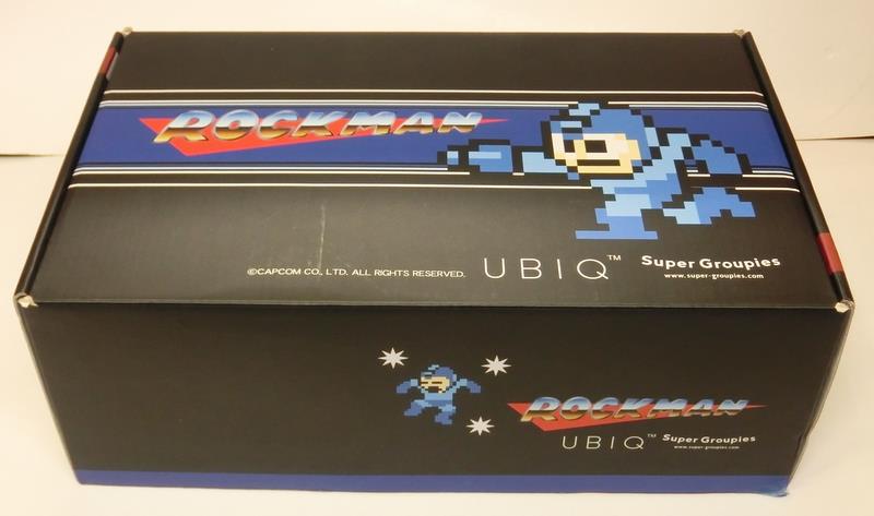 Super Groupies Mega Man × UBIQ total pattern sneaker NAVY 27 cm