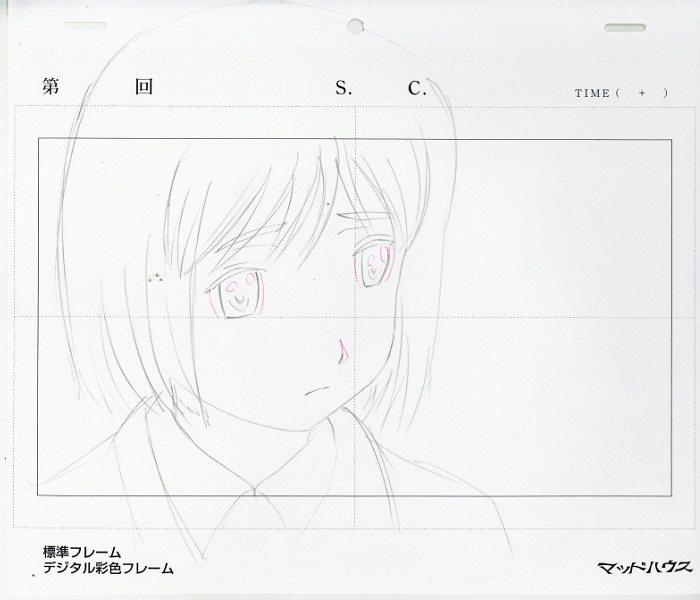 GUNSLINGER GIRL -ガンスリンガー・ガール- ラフ原画