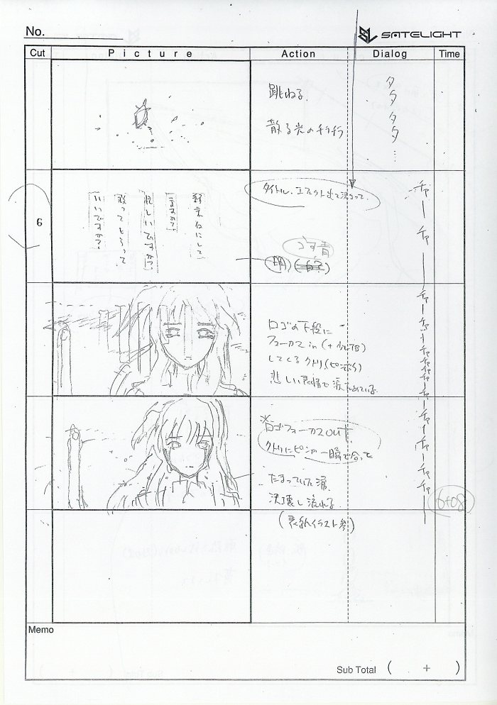 終末なにしてますか 忙しいですか 救ってもらっていいですか Op絵コンテ