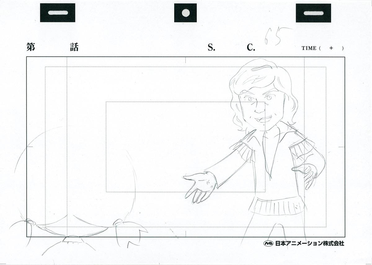 2139] ちびまる子ちゃん ラフ原画