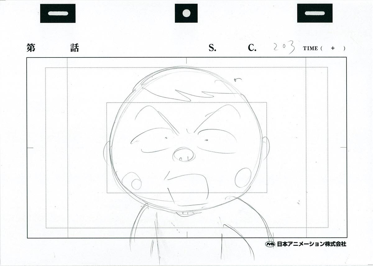 2139] ちびまる子ちゃん ラフ原画