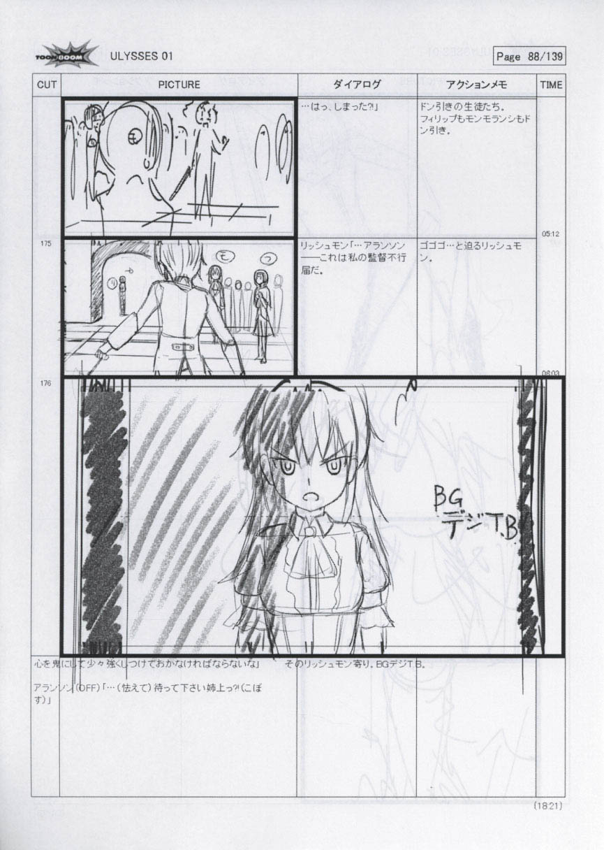 Ulysses Jeanne D Arc And The Alchemist Knight No 1 Storyboard Setting