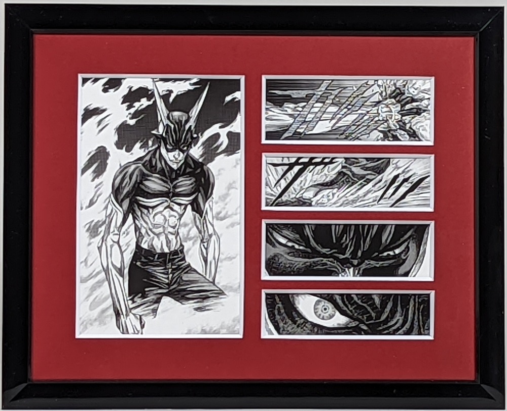 桂正和 カラー複製イラスト「ZETMAN」
